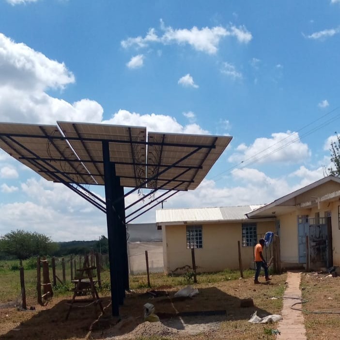 easy water fabricated solar structure